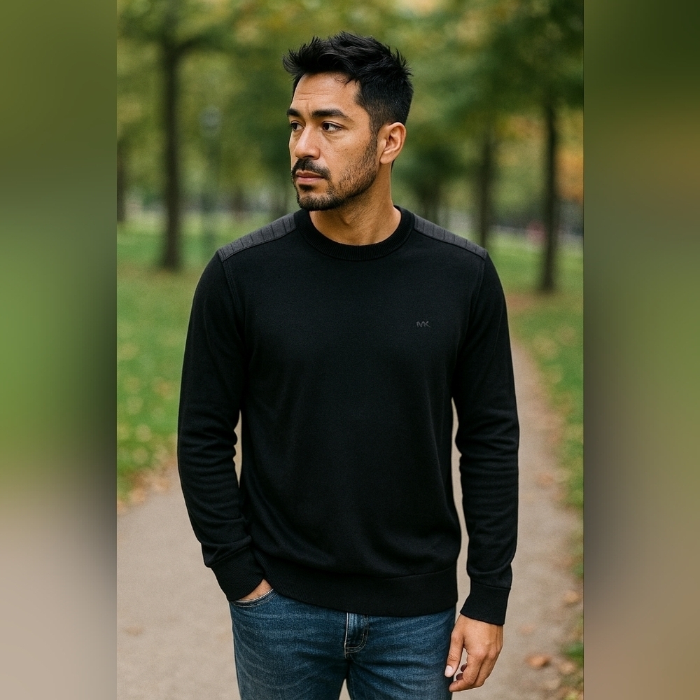 Michael Kors Men's Black Sweater